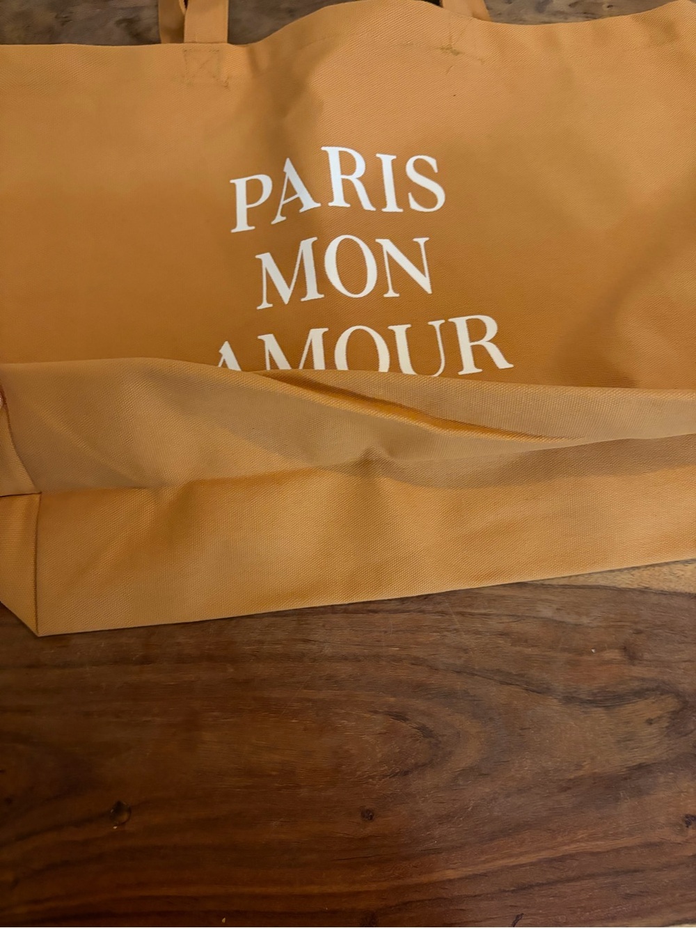 Sezane Tote- Brown/Mustard NWOT - Picture 3 of 4